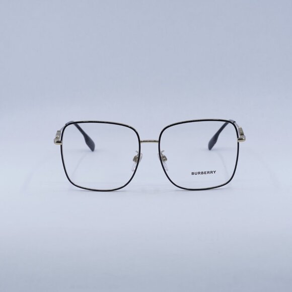 🕶️ New Burberry BE1378D 1326 Eyeglasses - Black/Gold Frame 57mm - Picture 2 of 10